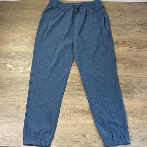 Old Navy Men’s StretchTech Blue Joggers, size Medium - Picture 7 of 11
